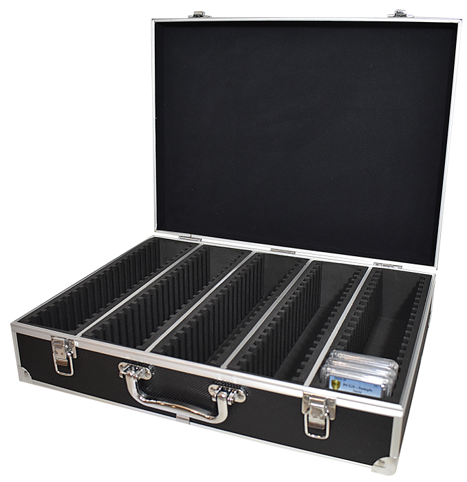 Guardhouse Aluminum/Black 100 Capacity Storage Box
