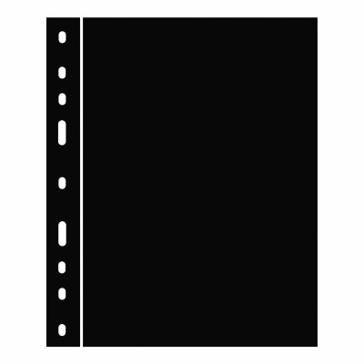 Lighthouse Classic Grande Sheets, Black Interleaves (331602) Pack of 5