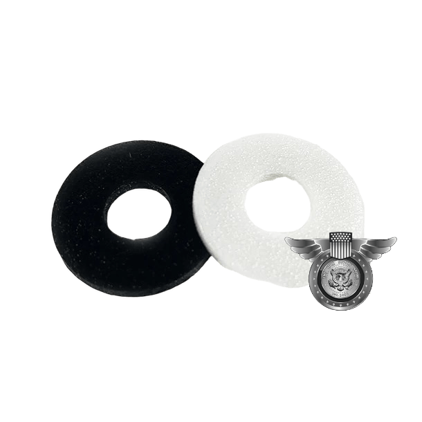 37mm Air-Tite "X" Foam Rings - WHITE