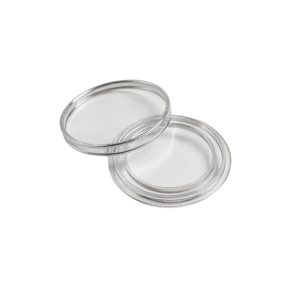 CoinCaps 21mm Direct-Fit Nickel Coin Capsules