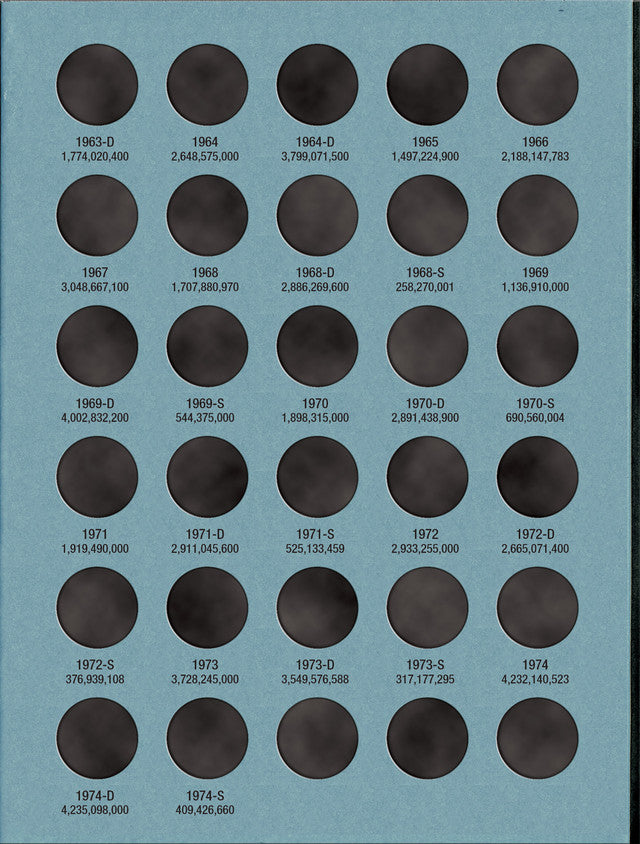 Whitman Folder: Lincoln Cents #2 1941-1974 #9030