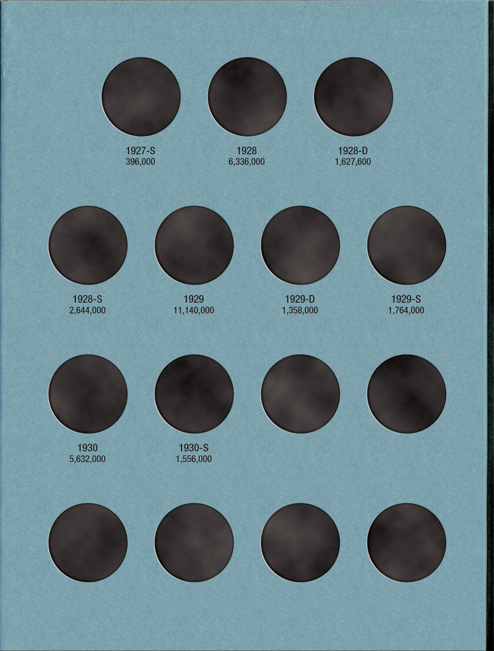 Whitman Folder: Standing Liberty Quarters- 1916-1930 #9017