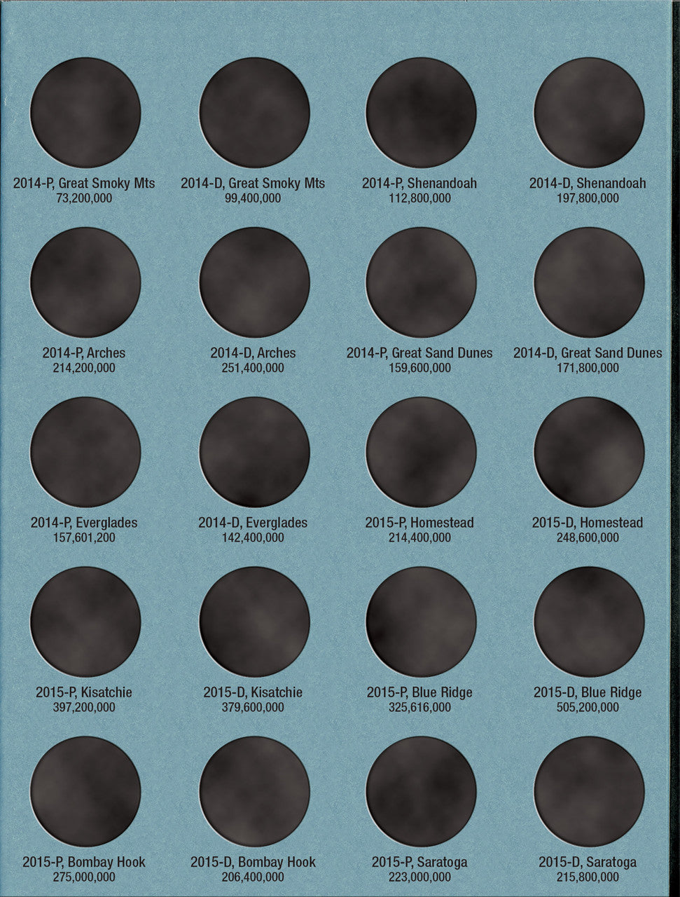 Whitman Folder: National Parks P&D Vol I 2010-2015 #2876