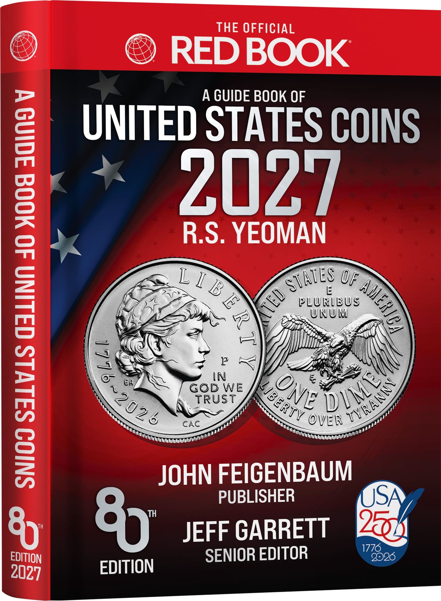 Whitman Red Book Hard Cover 2027