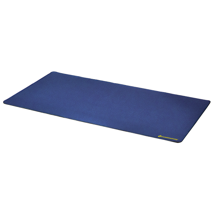 Desk Mat with Stitched Edges - 14 x 24 (Cobalt Blue) - 668755