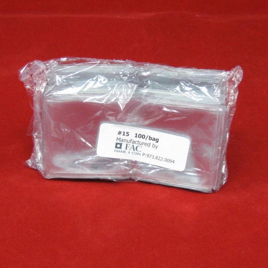 Frame-A-Coin Vinyl Coin Flip 2½" x  2½" (no inserts) #15