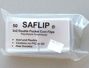 2x2 Saflip Mylar Coin Flips