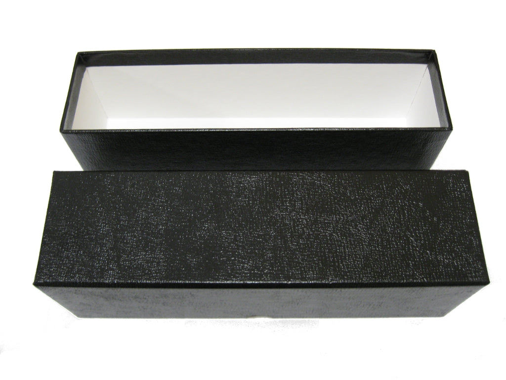 Black Single Row Slab Box