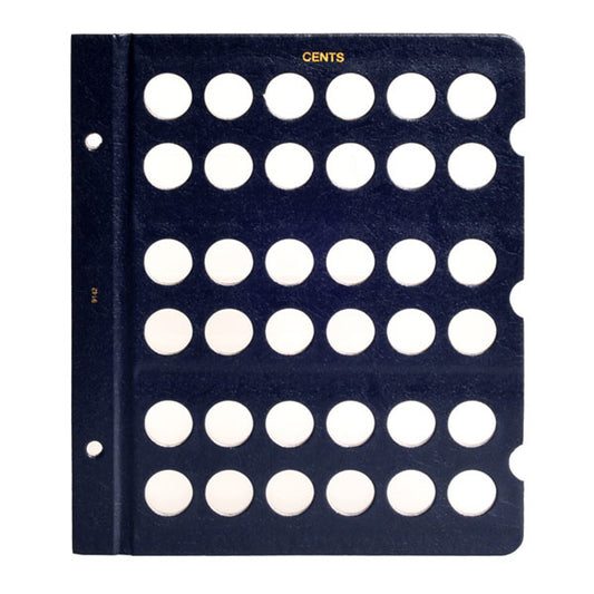 Whitman Albums: Blank Page Cents