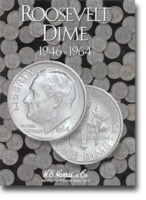 Harris Folder: Roosevelt Dimes #1 1946-1964