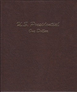 Dansco Album #7184 for Presidential Dollars P & D Mints