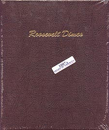 Dansco Album #7125 for Roosevelt Dimes: 1946-2005