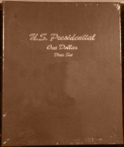 Dansco Album #7186 for Presidential Dollars Date Set