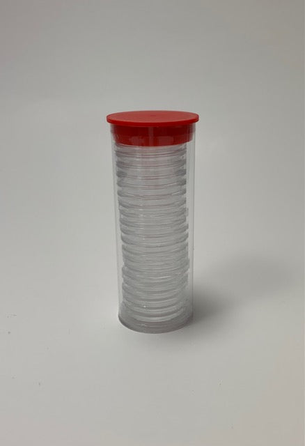 Coin Capsule Storage Tubes for Model "T" Air-Tites #RED7801