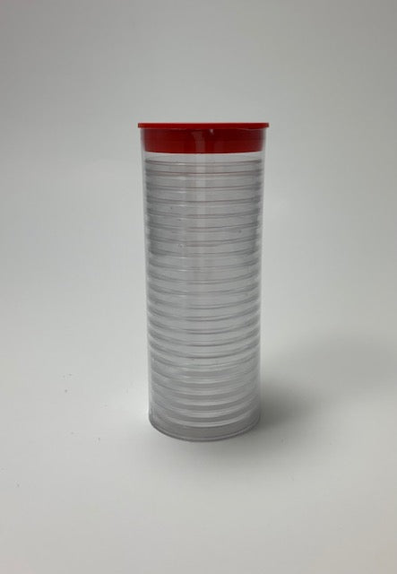 Coin Capsule Storage Tubes for Model "I" Air-Tites #RED7804