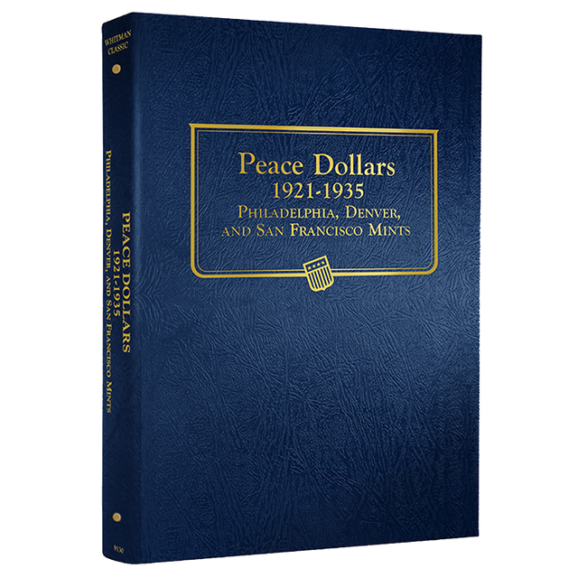 Whitman Albums: Peace Dollars -1921-1935 #9130