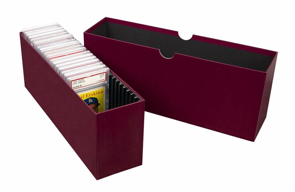 BCW Slotted Graded Card Box The Coin Supply Store BCW Slotted Graded Card Box The Coin Supply Store
