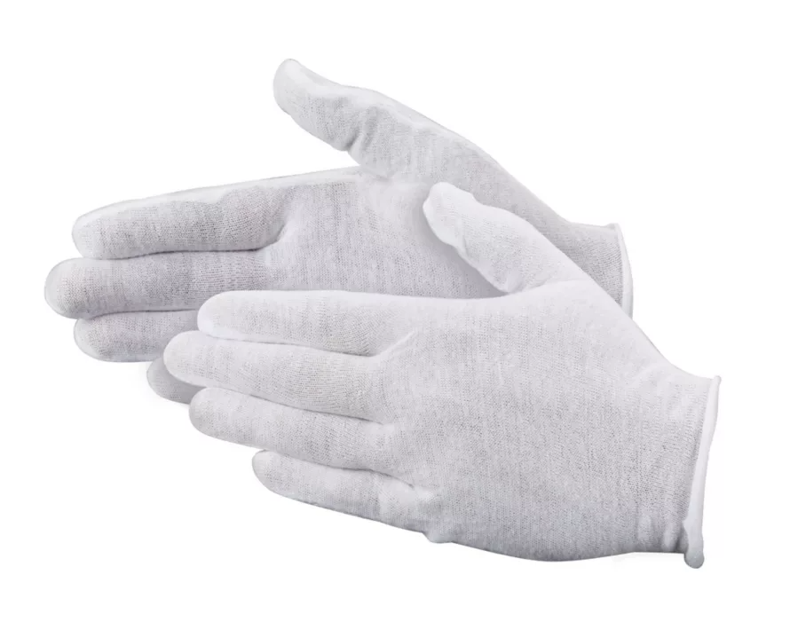 White Cotton Gloves -XL – The Coin Supply Store