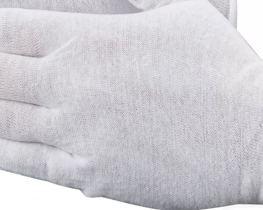 White Cotton Gloves -XL - 190.30