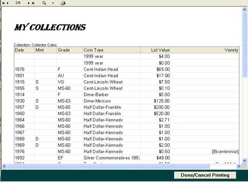 Carlisle Value Package- Coin Collectors Assistant Plus & Coin Grading CD