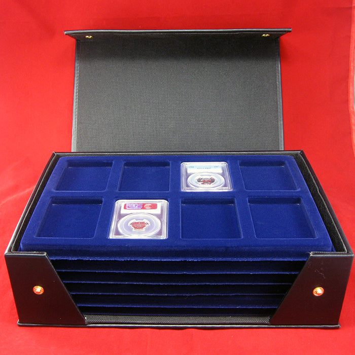 Tri-fold Presentation Case including 6 Slab Trays