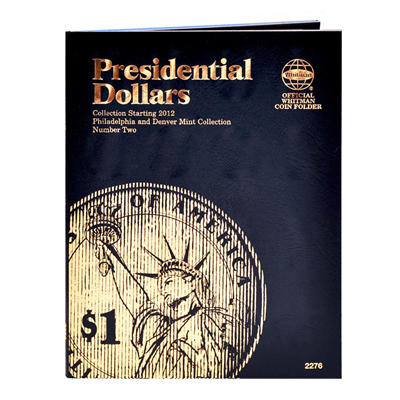 Whitman Folder Presidential Dollar Vol 2 P&D 2012-2016 #2276