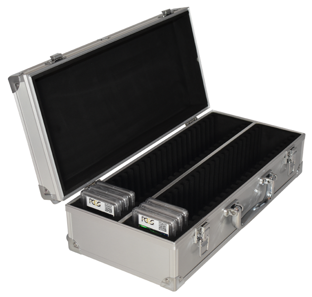 Guardhouse Aluminum Solid top 50 Capacity Storage Box, Item # 29954