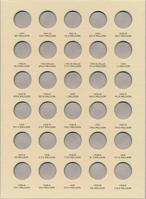 Littleton Folder: Lincoln Cents 1930-1958 LCF19