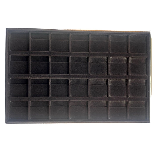 Falcon Coin Display Tray: For 2x2 Holders by Edgar Marcus - BLACK