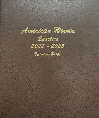 Dansco Album 8141: American Women Quarters PDSS, 2022-2025