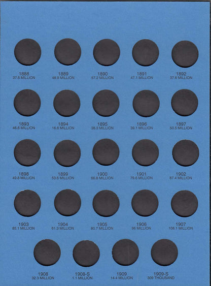 Whitman Folder: Indian Head Cents 1857-1909 #9003