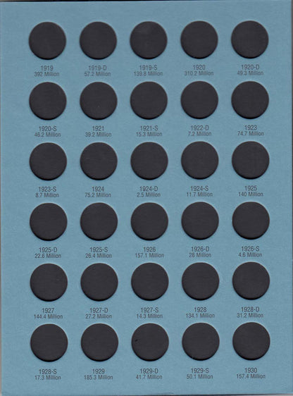 Whitman Folder: Lincoln Cents #1 1909-1940 #9004