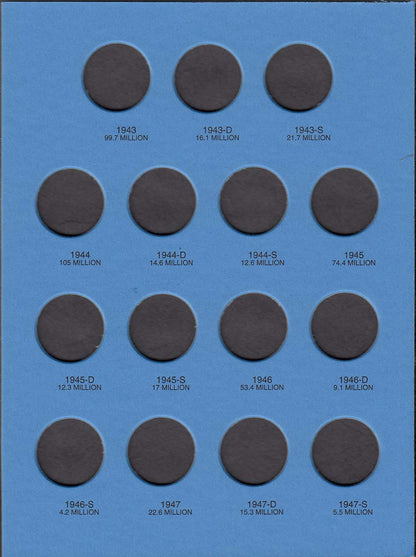 Whitman Folder: Washington Quarters #1: 1932-1947 #9018