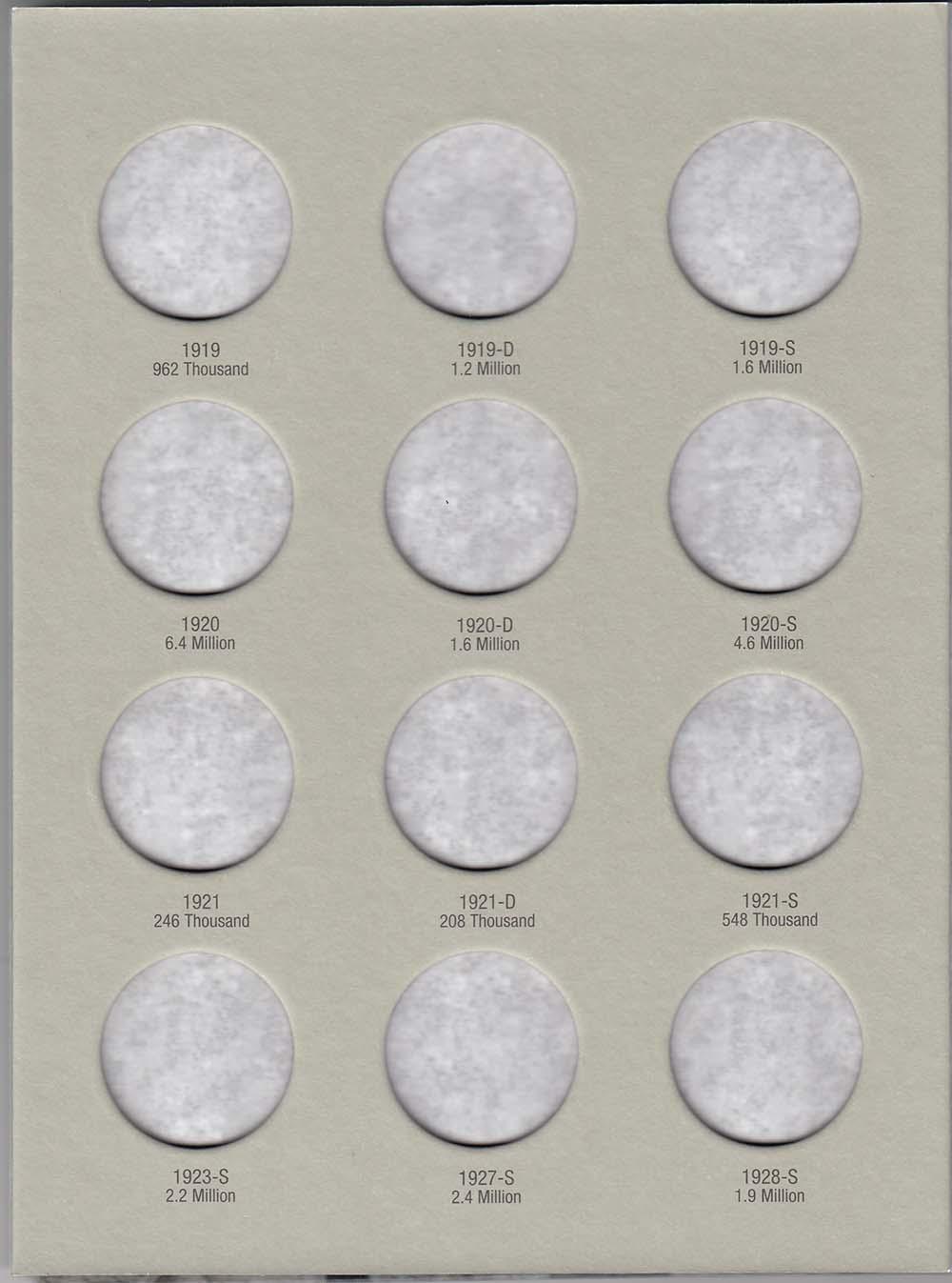 Harris Folder: Walking Liberty Half Dollars #1 1916-1936 #2693