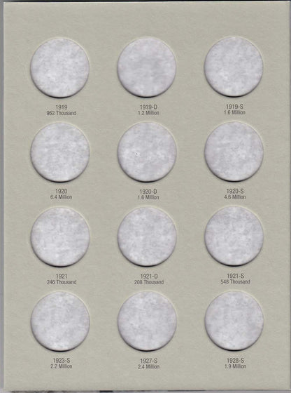 Harris Folder: Walking Liberty Half Dollars #1 1916-1936 #2693