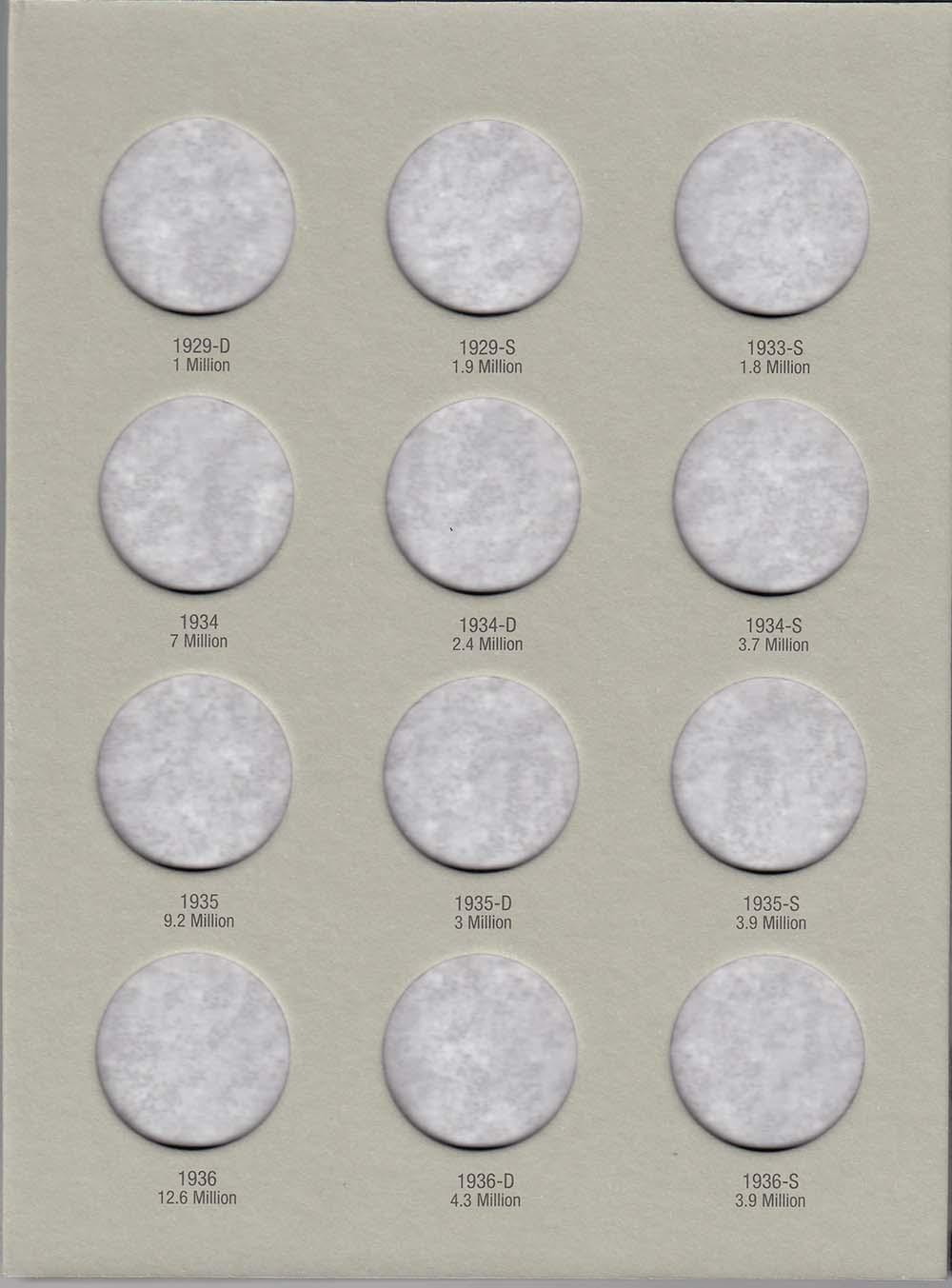 Harris Folder: Walking Liberty Half Dollars #1 1916-1936 #2693