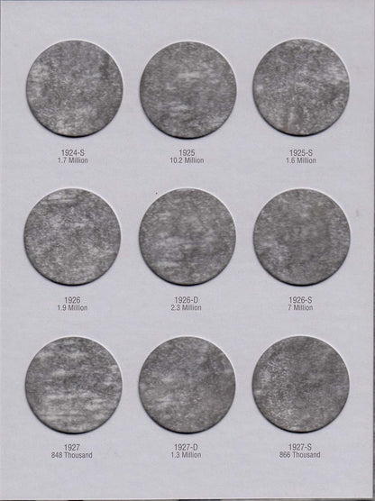 Harris Folder: Peace Dollars 1921-1935 #2709