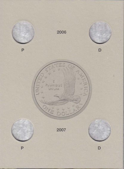 Harris Folder: Sacagawea Dollars - 2005-2008 #2943