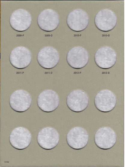 Harris Folder: Native American Dollars 2009- #3162