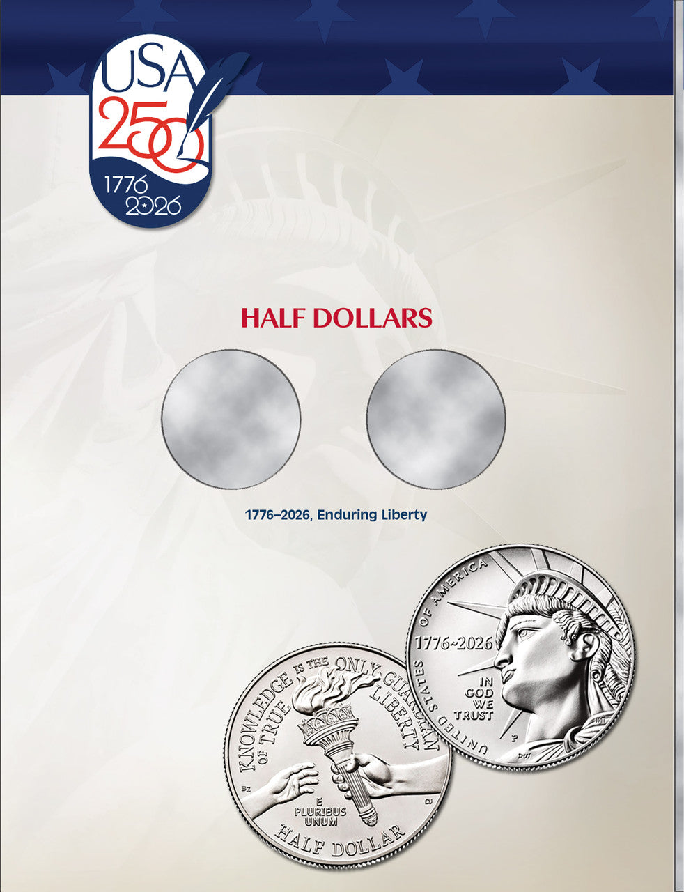 Whitman Folder: United States 250th Anniversary Collection: 2026 (Single Mint) Full Color #5535