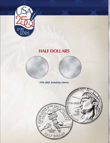 Whitman Folder: United States 250th Anniversary Collection: 2026 (Single Mint) Full Color #5535