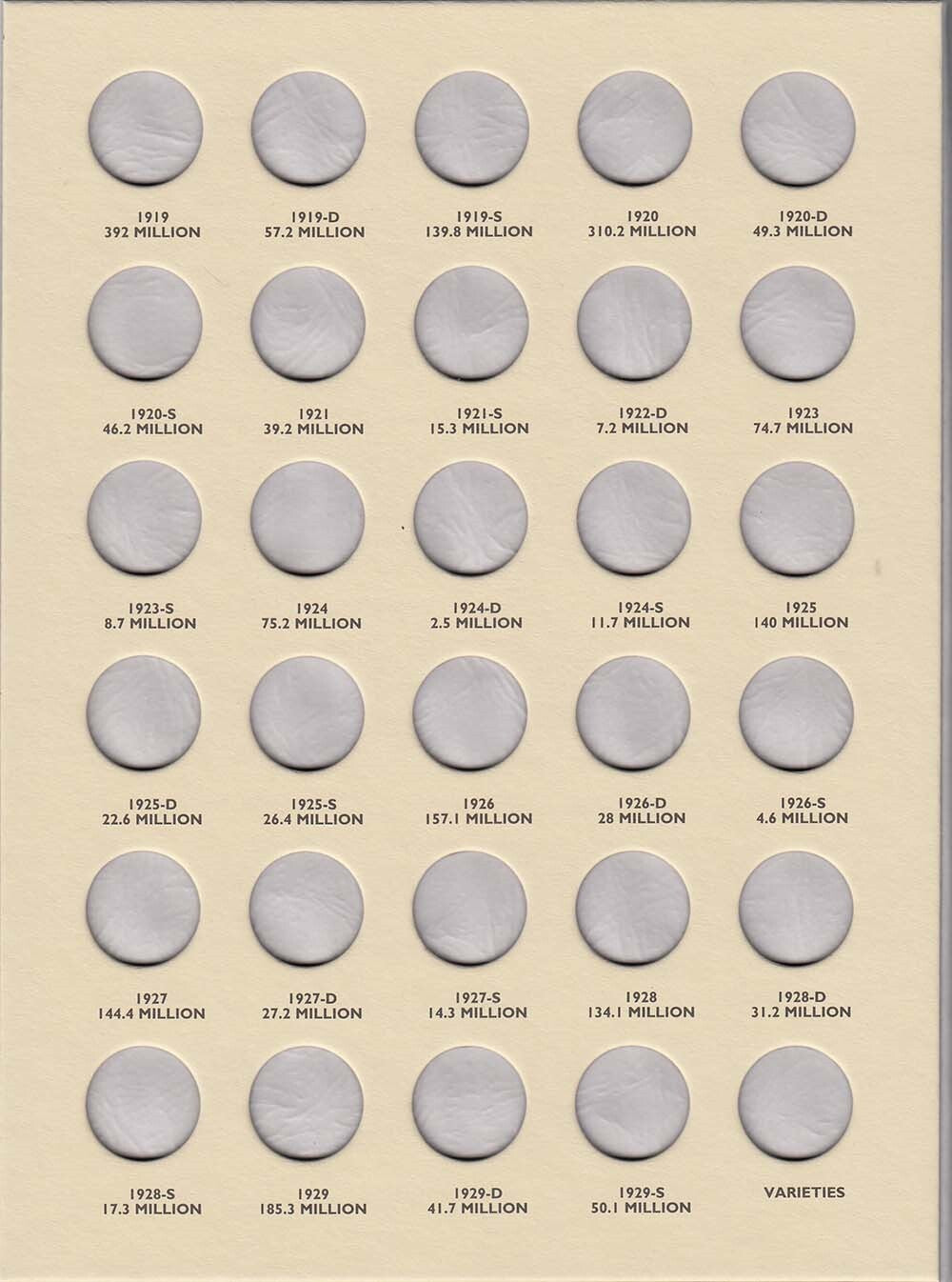 Littleton Folder: Lincoln Cents 1909-1929 LCF18