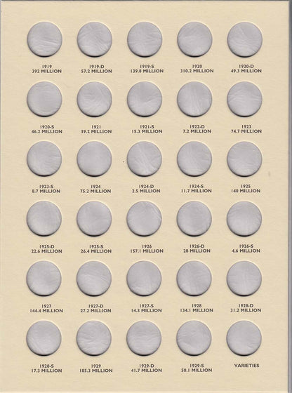 Littleton Folder: Lincoln Cents 1909-1929 LCF18