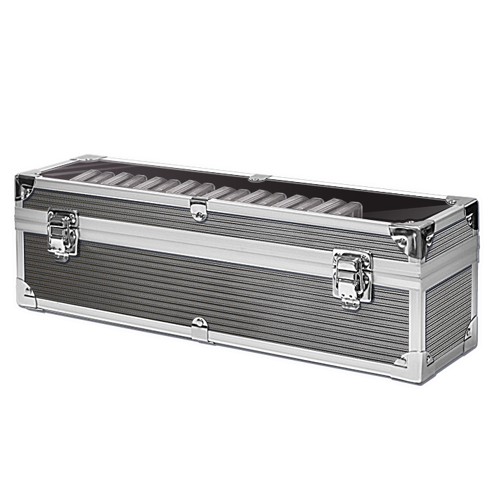 Falcon Series 25 Slab Box - Clear Top - Graphite - 668859