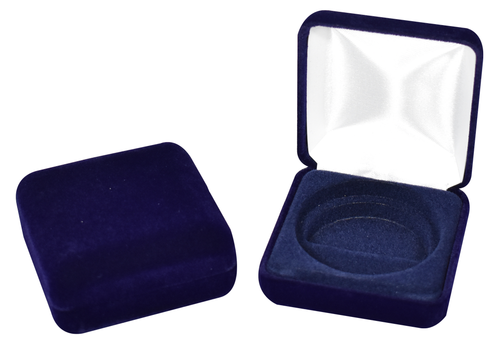 JP's Corner Blue Velvet Display Boxes - XXL - Model X
