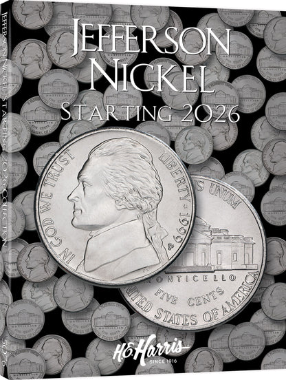 Harris Folder: Jefferson Nickels #4 Starting 2026 #5076