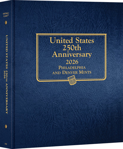 Whitman Albums: United States 250th Anniversary 2026 P&D - #5539