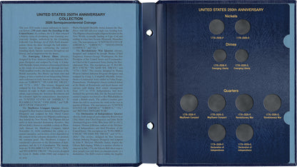 Whitman Albums: United States 250th Anniversary 2026 P&D - #5539