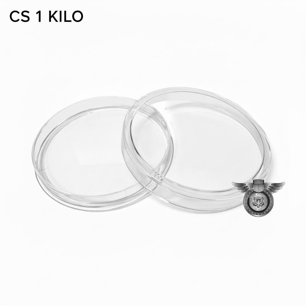 CoinSafe Direct Fit 1 Kilo Coin Capsules 101.6mm- 4 Inches - RC-400-K