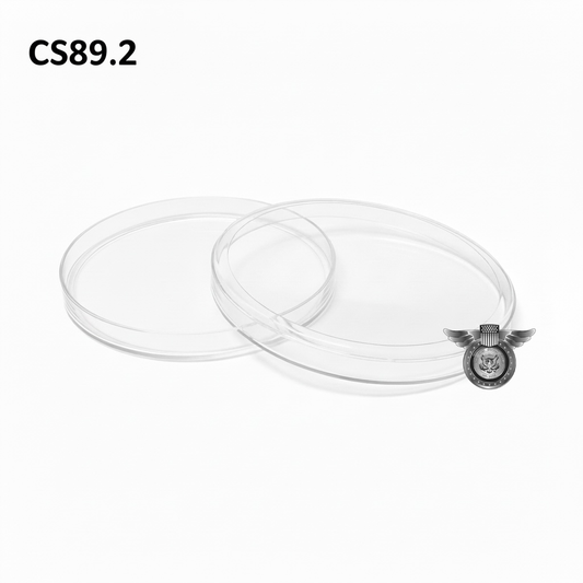 CoinSafe Direct Fit 10 oz Round Coin Capsules 89.2mm - 3.5 Inches - RC-350-R